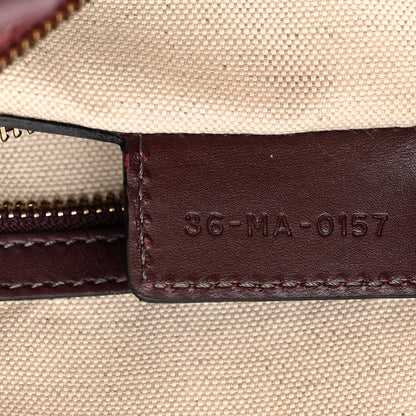 Christian Dior Oblique Boston Bag Bordeaux 7 of 10
