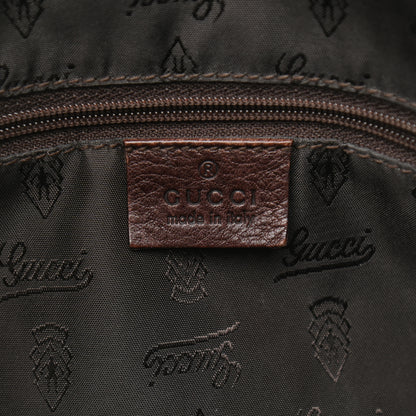 Gucci Crystal Monogram Duchessa Boston Bag Brown 5 of 12