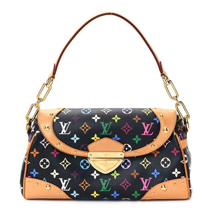 Louis Vuitton Monogram Multicolor Beverly MM Black 1 of 12