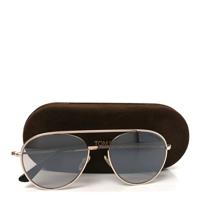 Tom Ford Metal Keith Aviator Sunglasses TF599 Gold 7 of 7