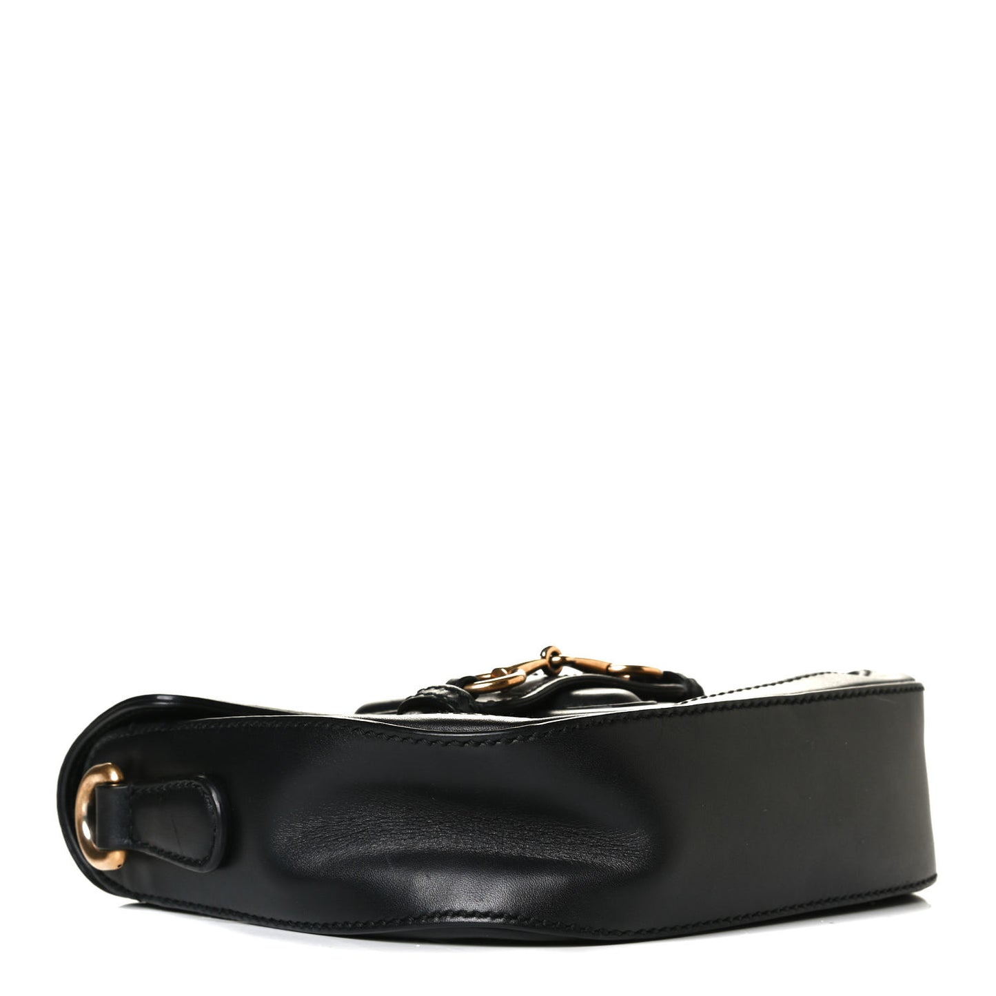 Monogram Small Lady Web Shoulder Bag Beige Black