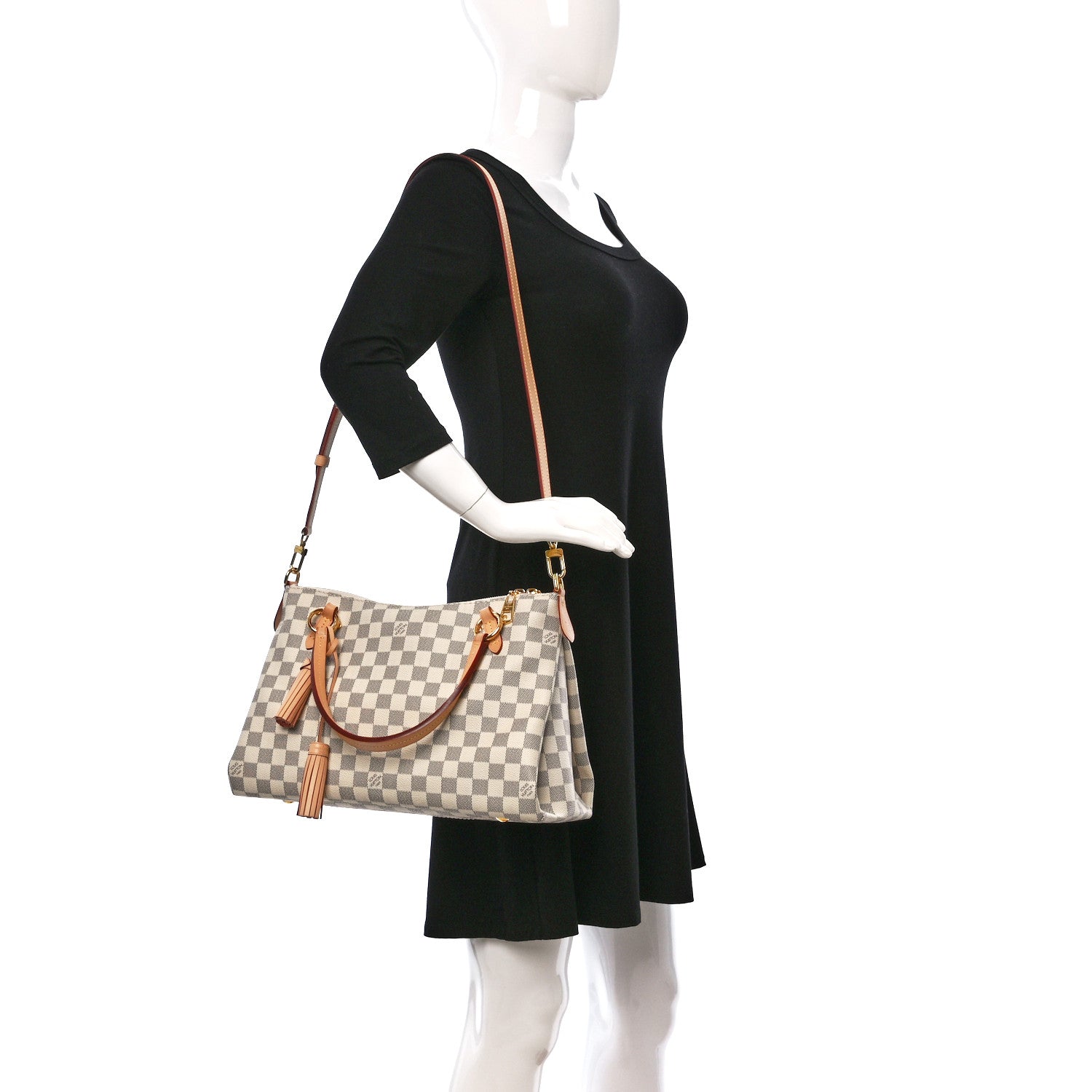 Louis Vuitton Damier Azur Lymington 2 of 8