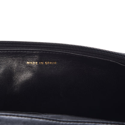 Chanel Caviar Timeless CC Wallet On Chain WOC Black 7 of 11