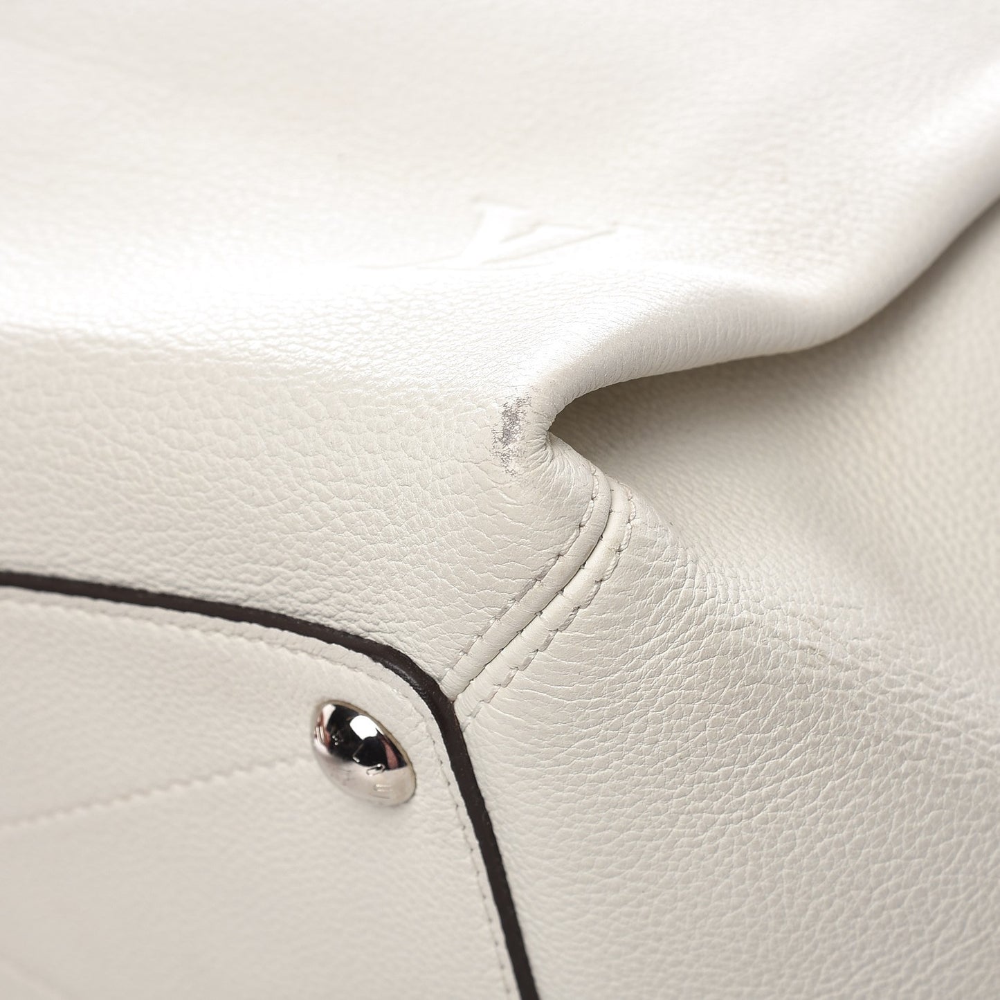 Veau Cachemire Python Babylone MM White