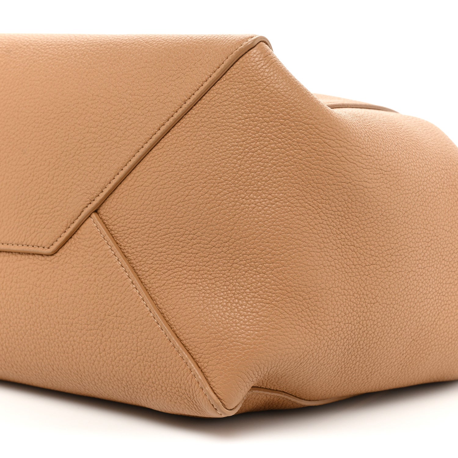 Celine Soft Grained Calfskin Small Belt Cabas Phantom Taupe 8 of 14