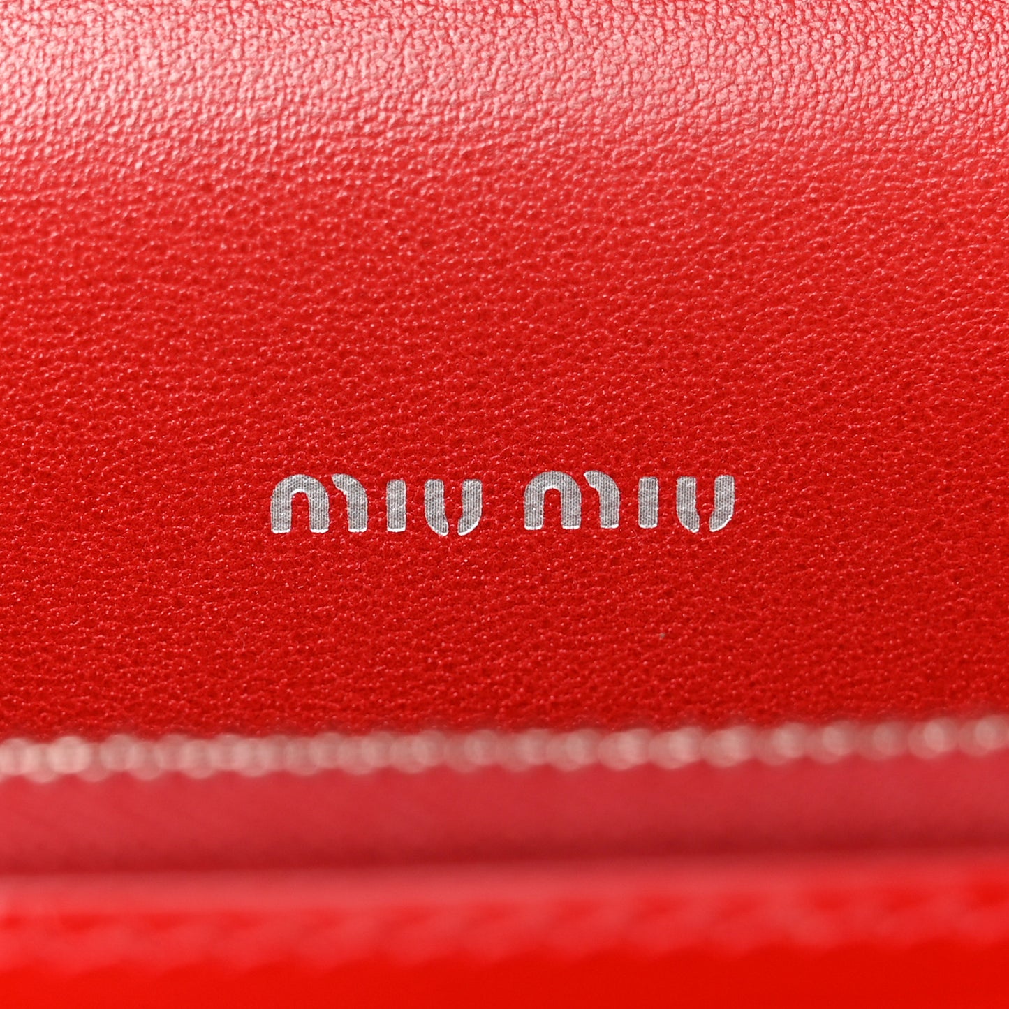 Vernice Crystal Wallet On Chain Rosso