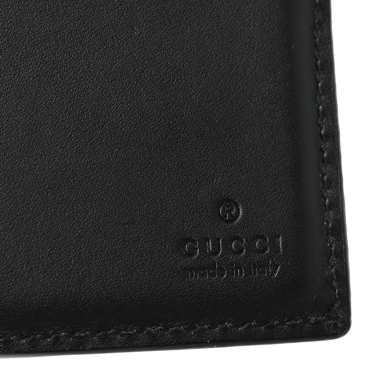 Guccissima Bi-Fold Wallet Black
