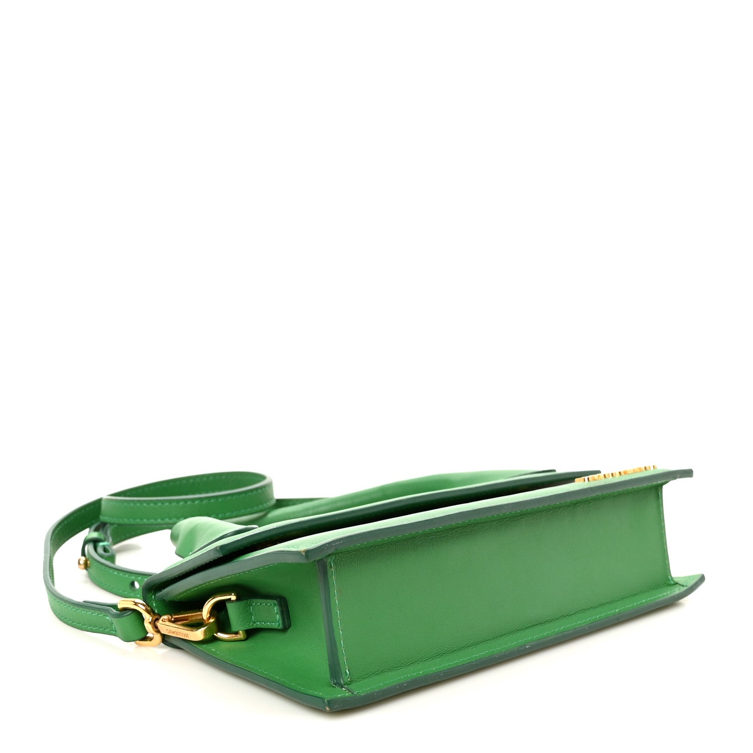 Jacquemus Smooth Calfskin Le Chiquito Long Green 4 of 9