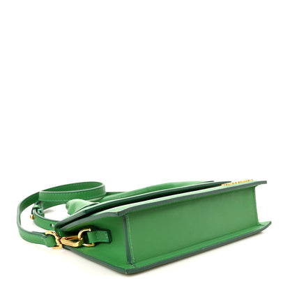 Jacquemus Smooth Calfskin Le Chiquito Long Green 4 of 9