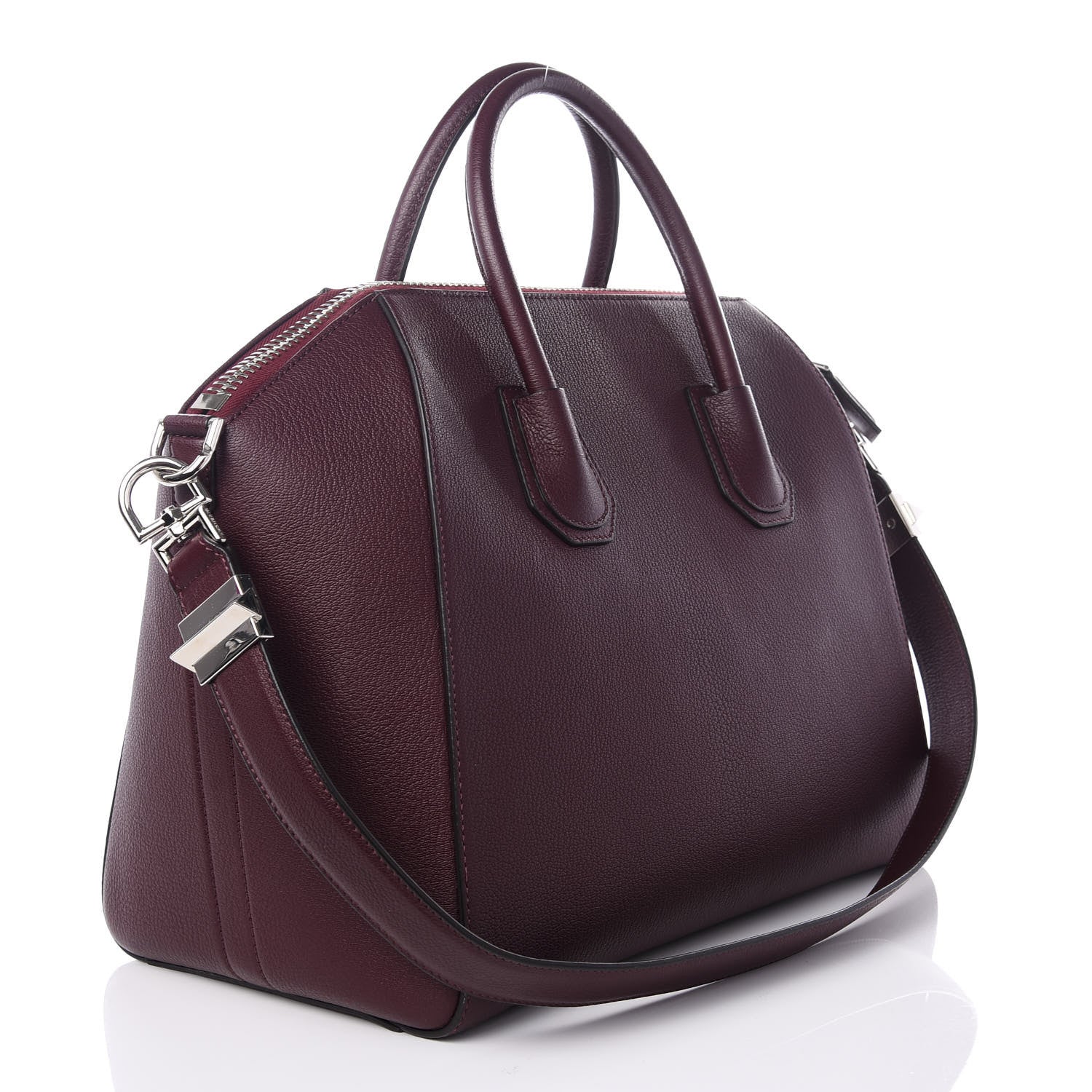 Givenchy Sugar Goatskin Medium Antigona Oxblood 2 of 8