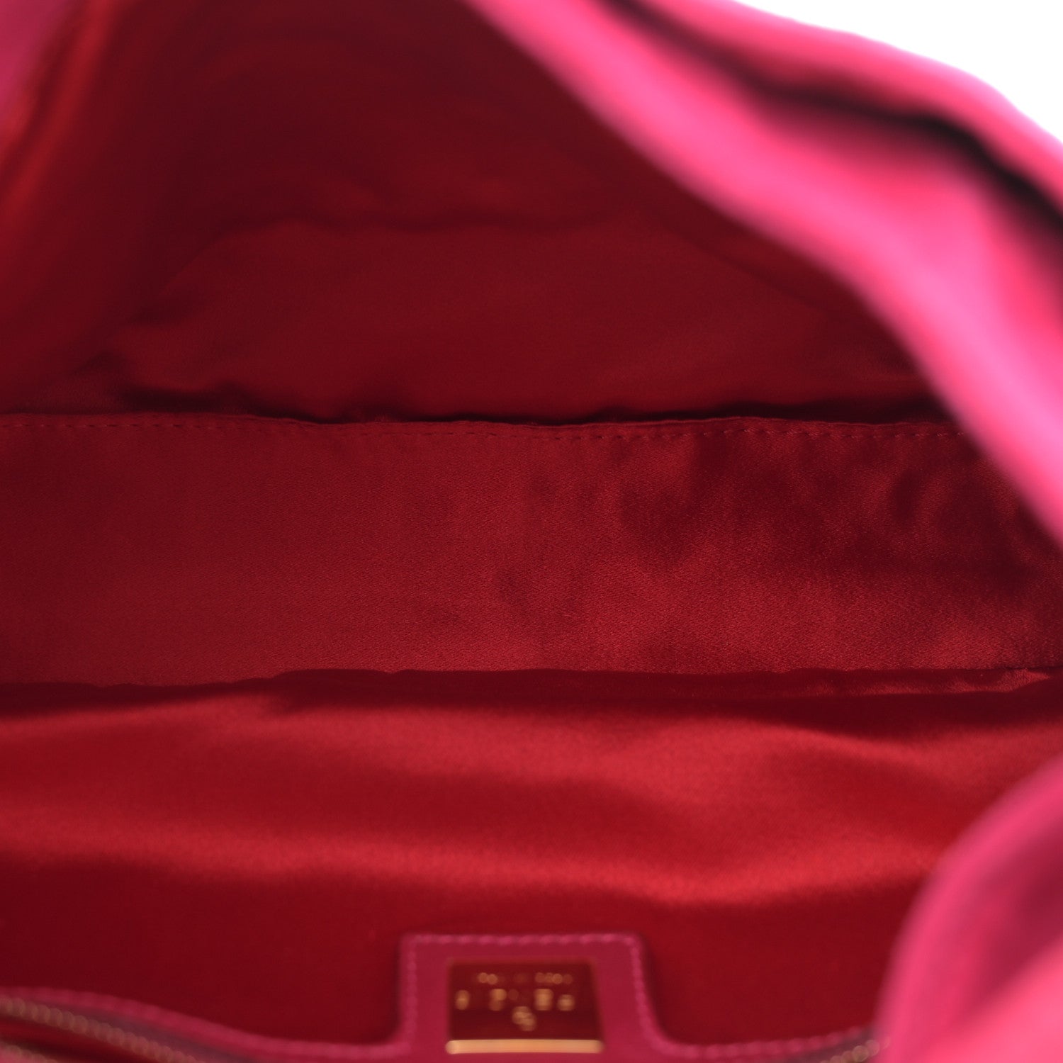 Fendi Suede Shoulder Bag Fuchsia 6 of 12