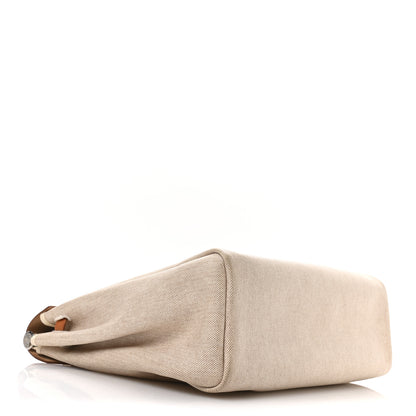 Hermes Toile Vache Calfskin Herbag 39 MM Natural 5 of 11