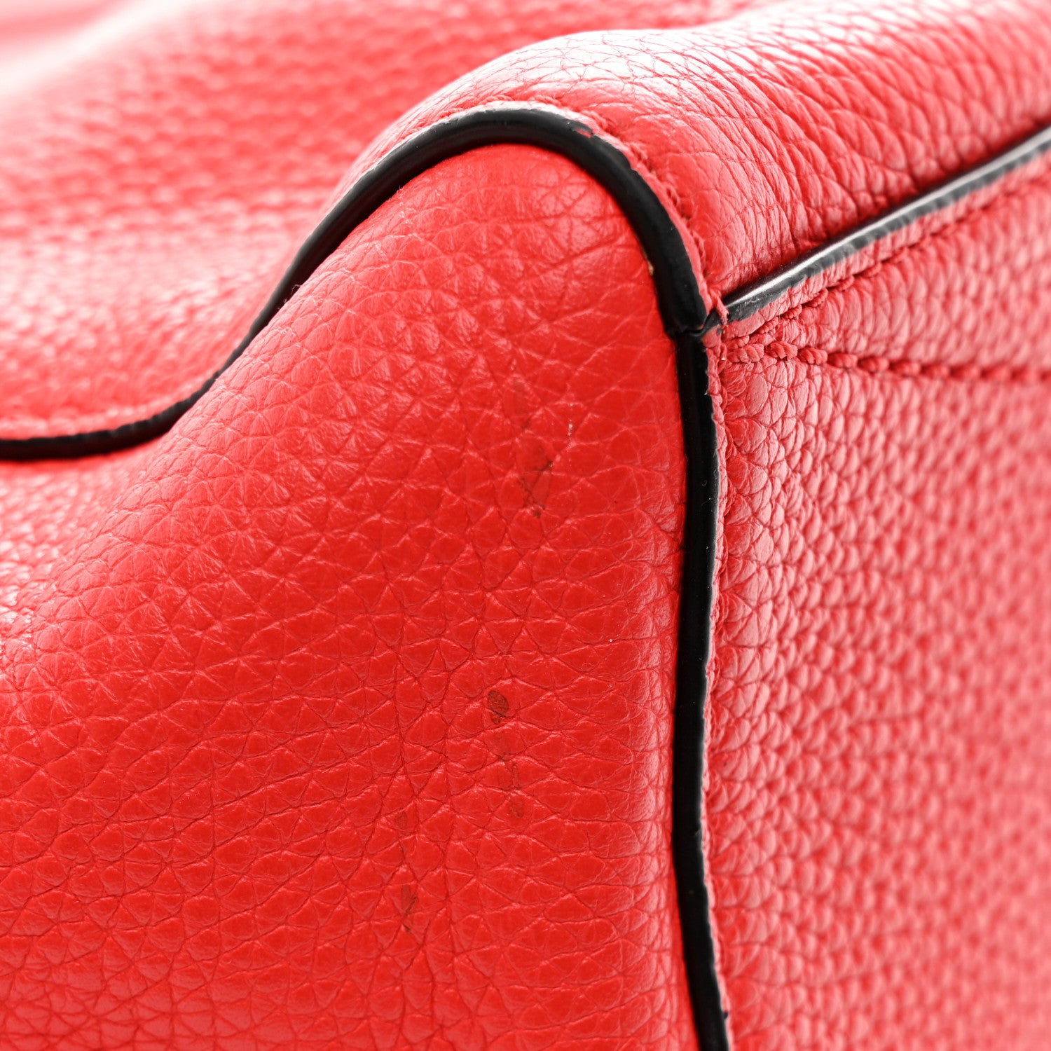 Marc Jacobs Pebbled Calfskin Gotham Bauletto Satchel Red 11 of 11