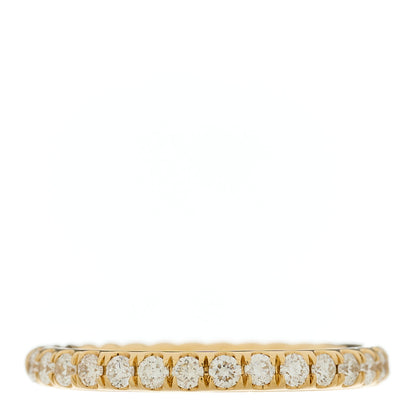 David Yurman 18K Yellow Gold Diamond 2mm Cable Collectibles Band Ring 50 5.5 1 of 4