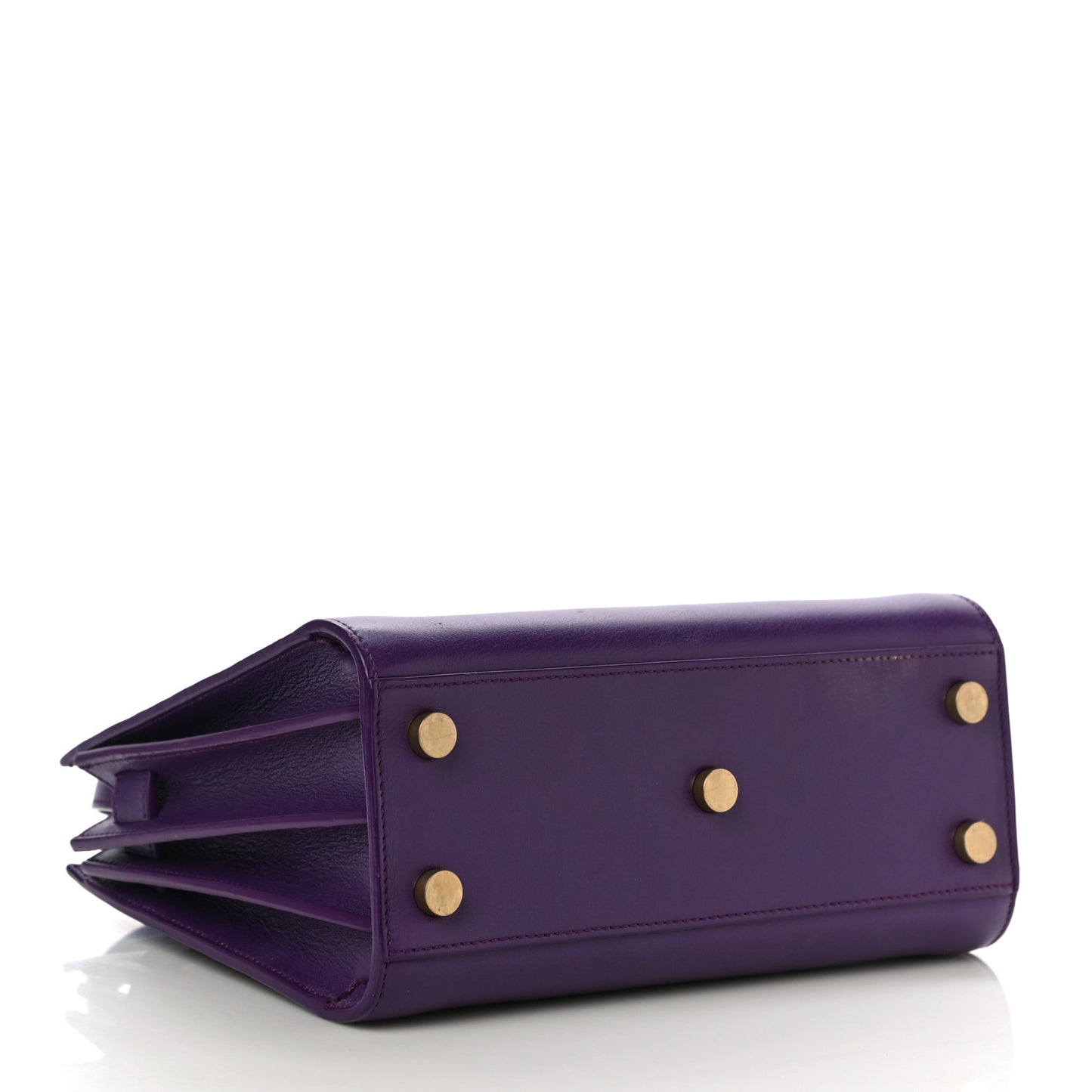 Calfskin Nano Sac De Jour Purple