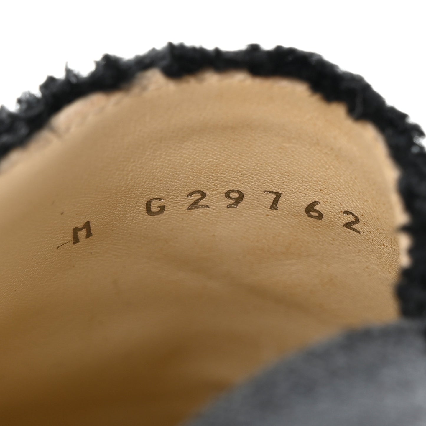 Linen CC Espadrilles 37 Black