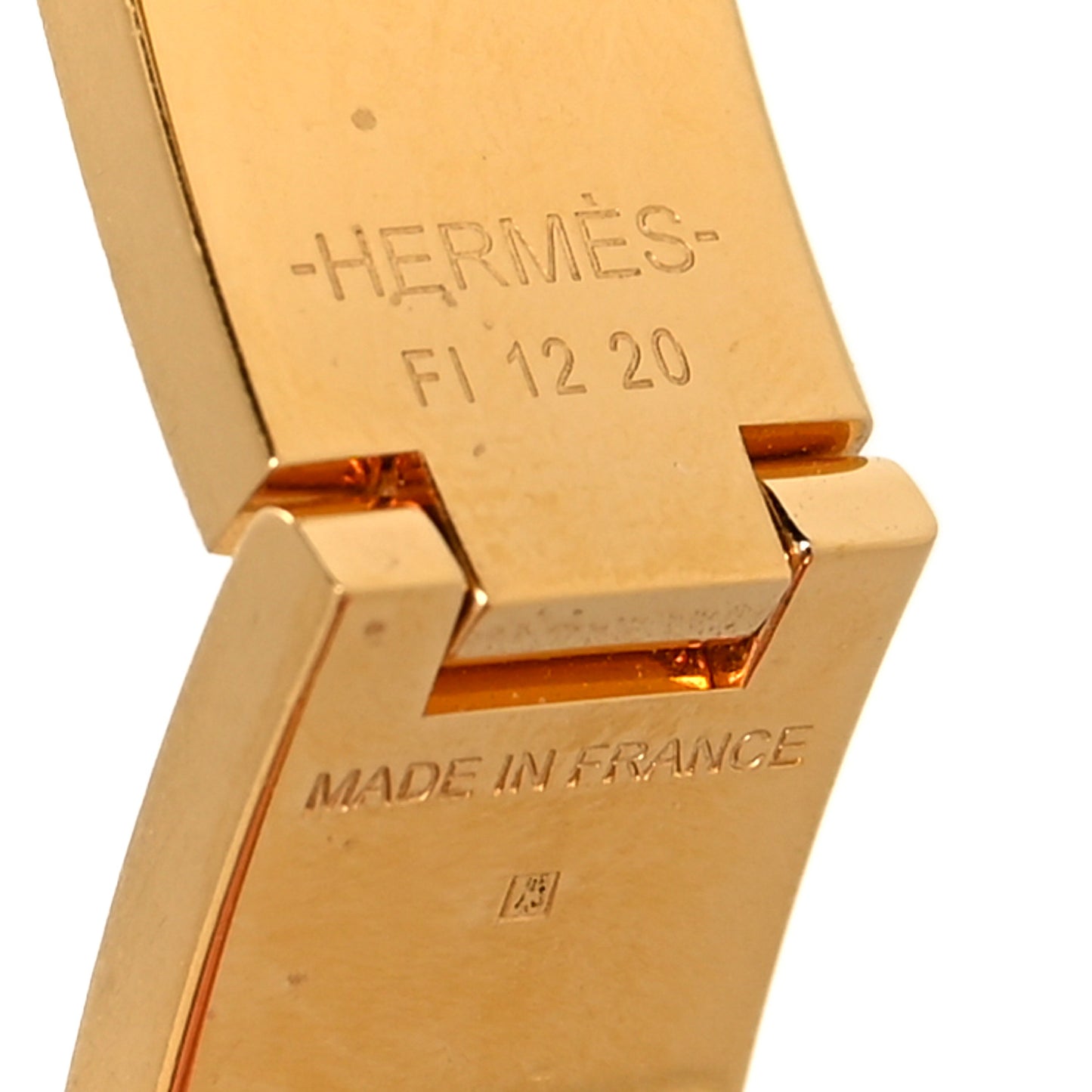 Enamel Narrow Clic Clac H Bracelet PM Black