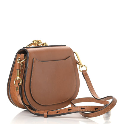 Chloe Calfskin Suede Small Nile Bracelet Bag Caramel 2 of 10