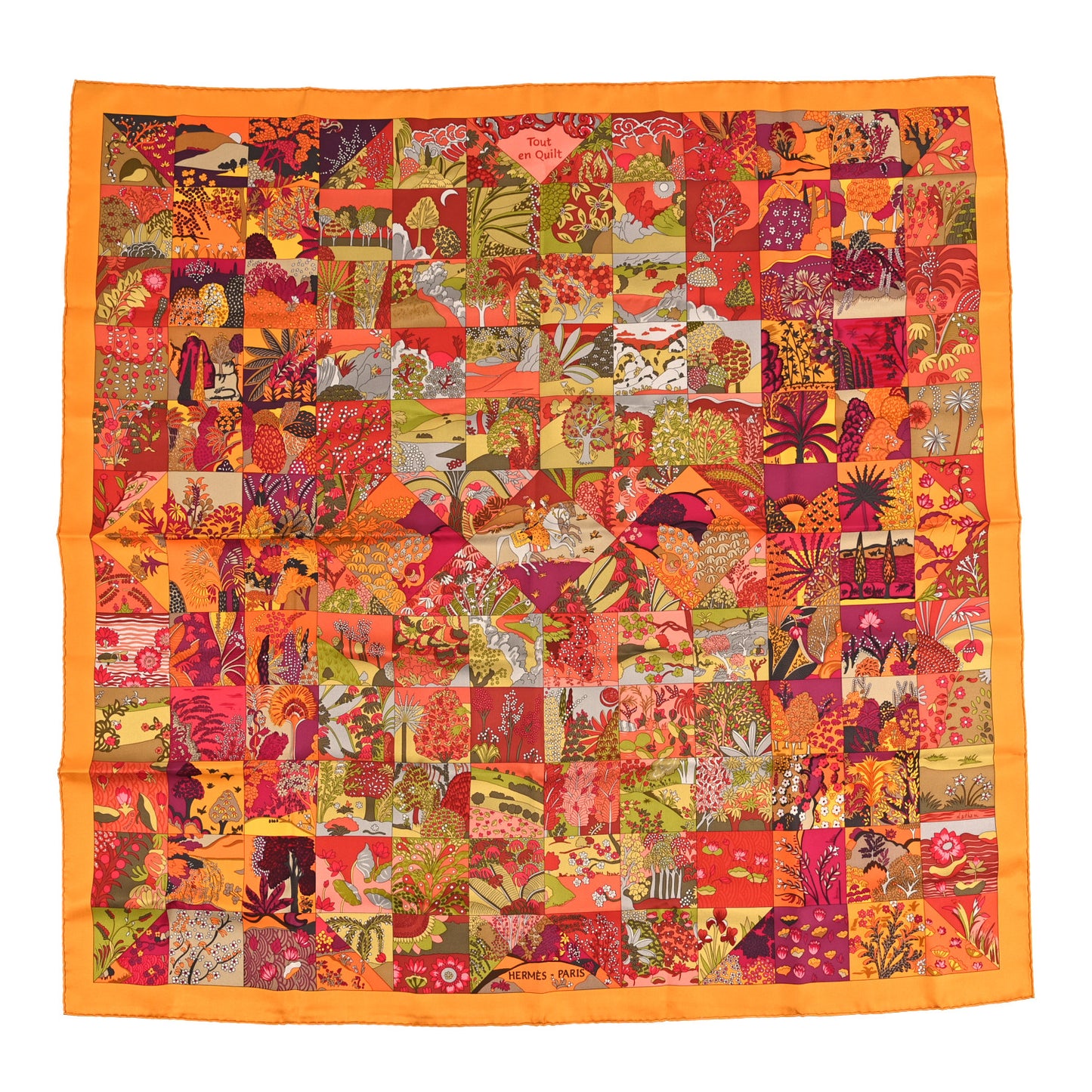 Silk Tout En Quilt Scarf