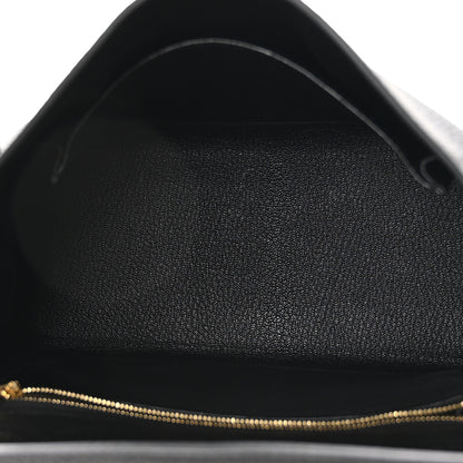 Hermes Togo Kelly Retourne 25 Black 5 of 11