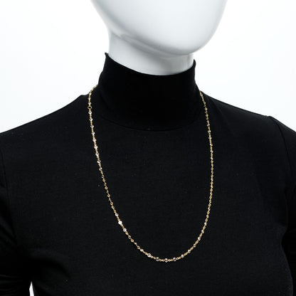 Temple St. Clair 18K Yellow Gold Diamond White Sapphire Chain Necklace 2 of 5