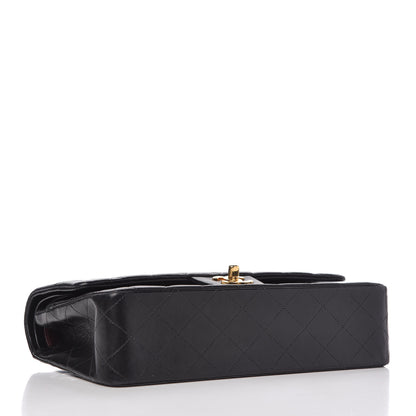 Chanel Lambskin Quilted Medium Double Flap Black 4 of 10