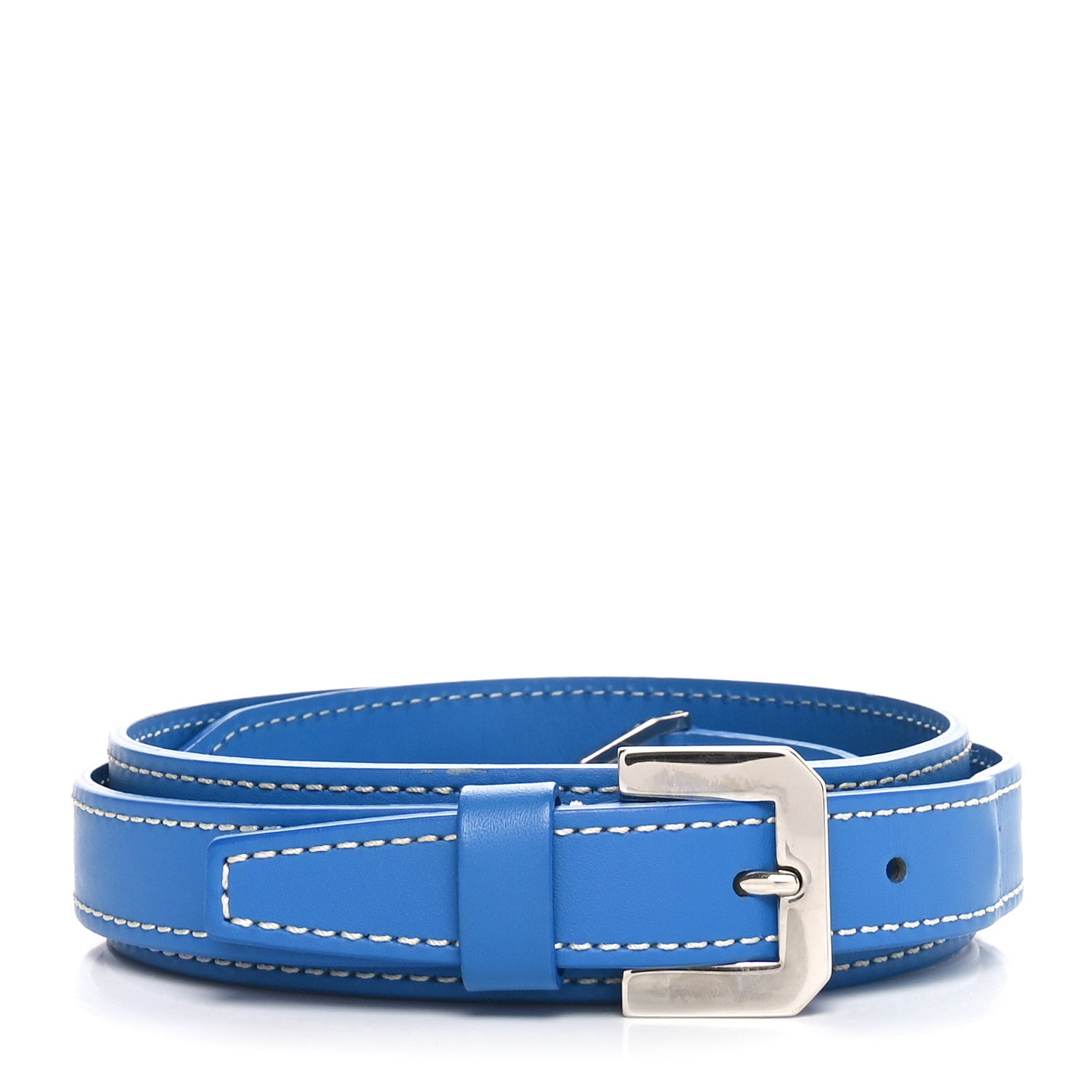 Goyard Calfskin Adjustable Shoulder Strap Blue 2 of 5