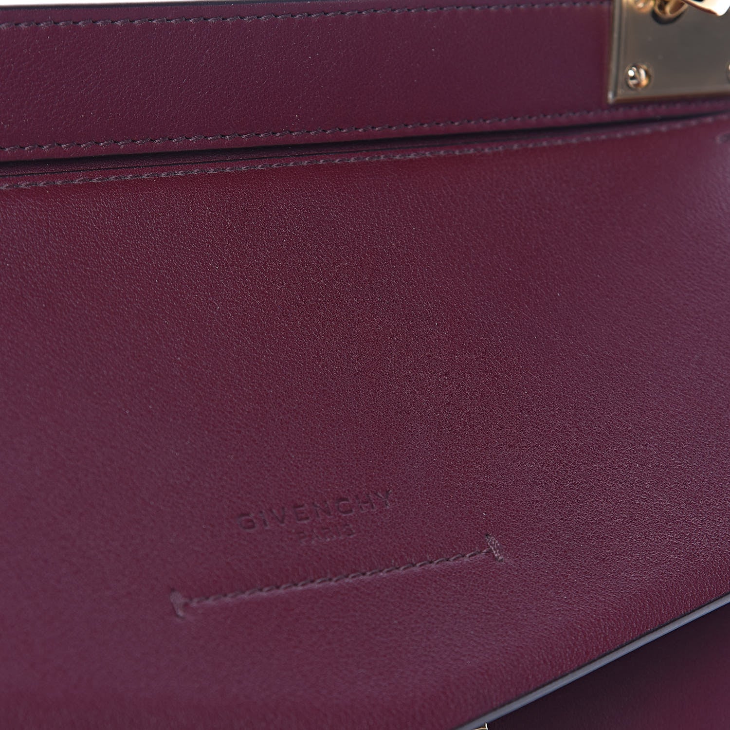 Givenchy Calfskin Small Mystic Shoulder Bag Aubergine 8 of 12