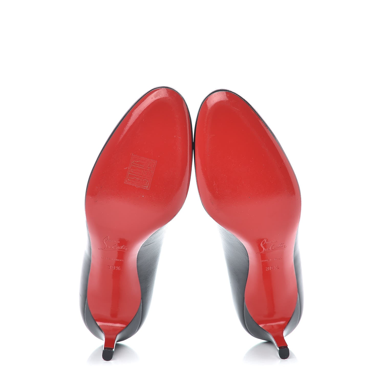 Christian Louboutin Kid Simple 70 Pumps 38.5 Black 5 of 8