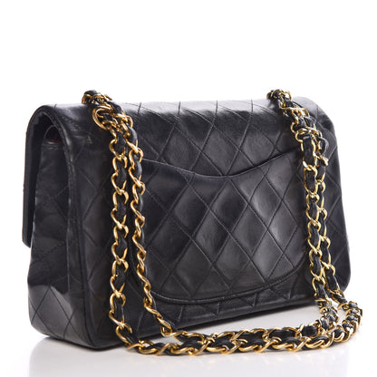 Chanel Lambskin Quilted Small Double Flap Black 4 of 13