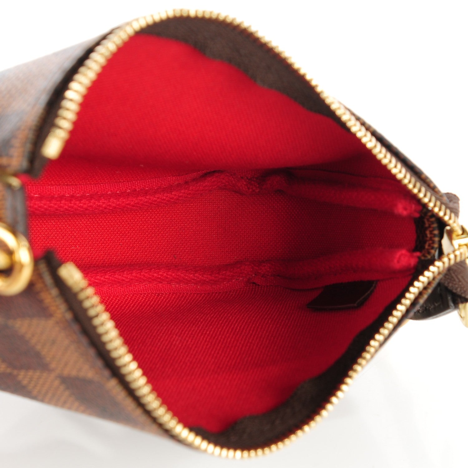 Louis Vuitton Damier Ebene Mini Pochette Accessories 8 of 8