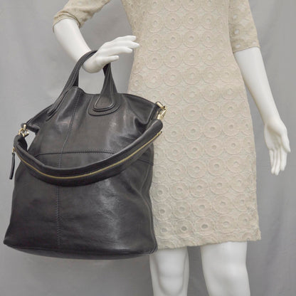 Givenchy Leather North South Nightingale Black 2 of 8