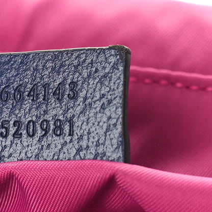 Gucci Monogram GG Childrens Messenger Bag Pink 7 of 9