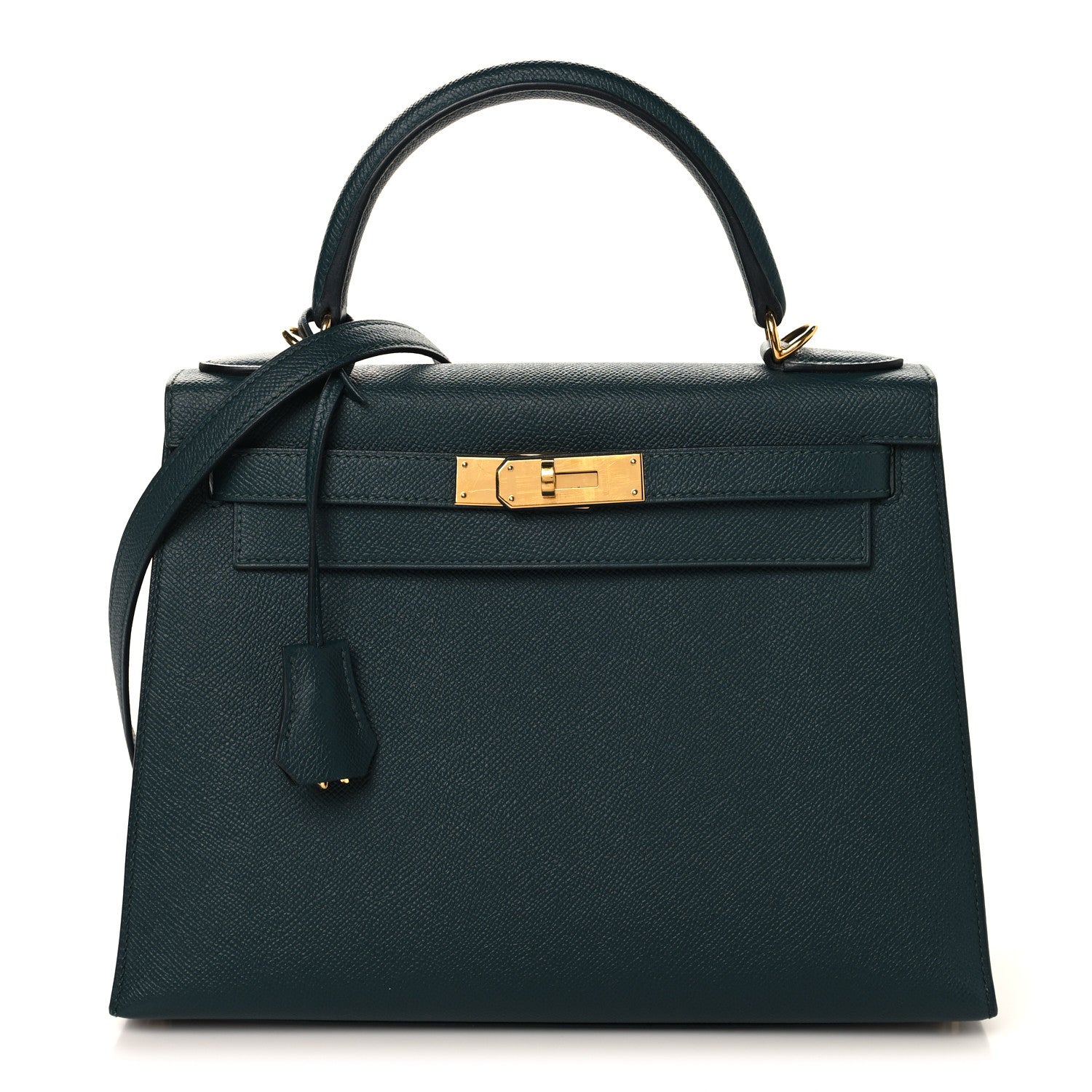 Hermes Epsom Kelly Sellier 28 Vert Cypress 1 of 11
