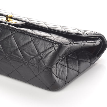 Chanel Aged Calfskin Quilted 2.55 Reissue 226 Flap Black 9 of 10