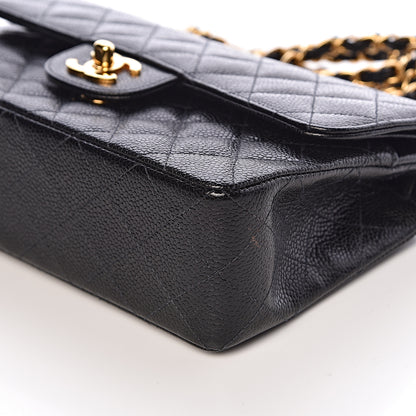 Chanel Caviar Quilted Small Double Flap Black 10 of 14