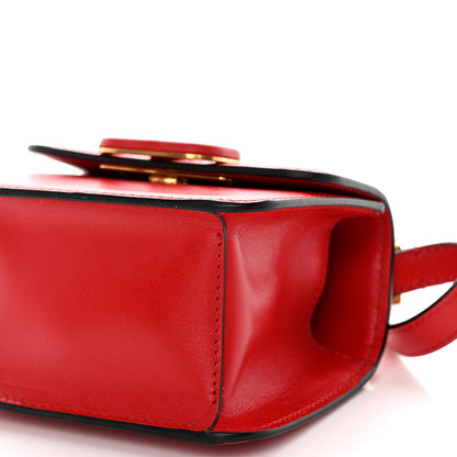 Valentino Garavani Smooth Calfskin Micro VSling Shoulder Bag Rouge Pur 9 of 9