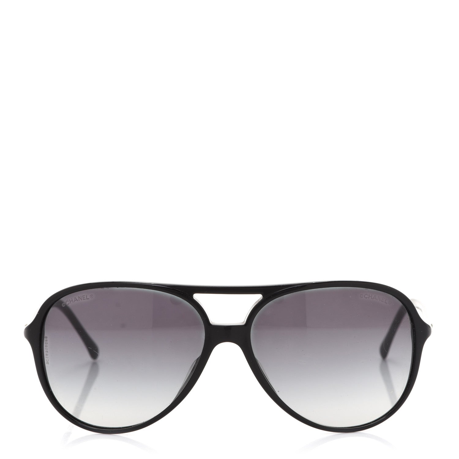 Chanel Aviator Sunglasses 5287 Black 2 of 9