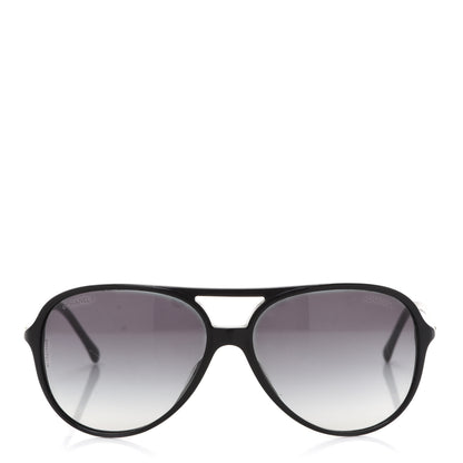 Chanel Aviator Sunglasses 5287 Black 2 of 9