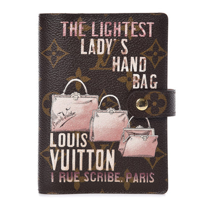 Louis Vuitton Monogram Affiche Small Ring Agenda Cover 1 of 7