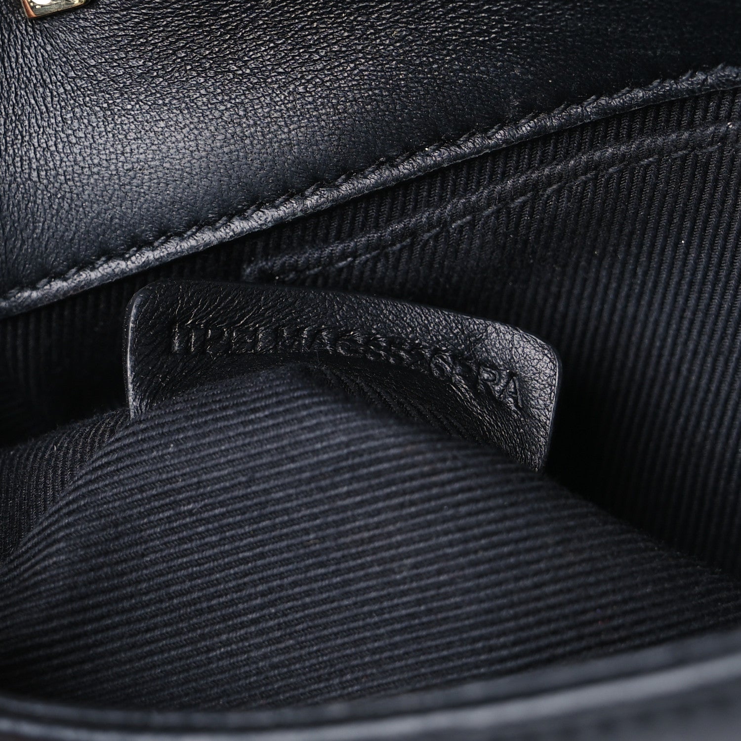 Burberry Grainy Calfskin Quilted Mini Lola Bag Black 7 of 8