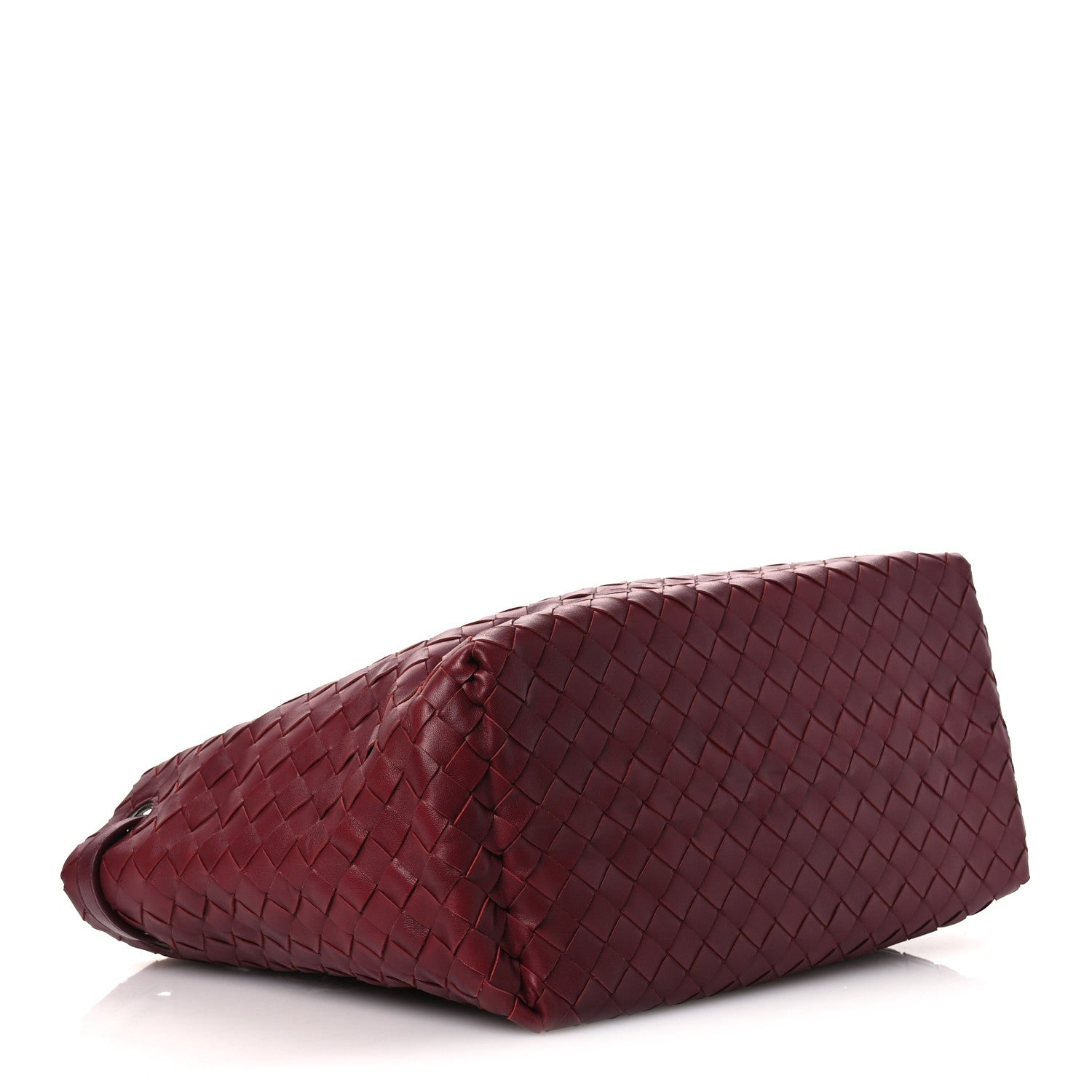 Bottega Veneta Nappa Intrecciato Medium Garda Bag Dark Red 4 of 13