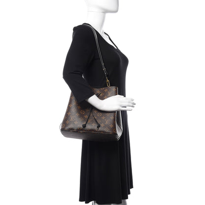 Louis Vuitton Monogram Neonoe MM Black 2 of 9