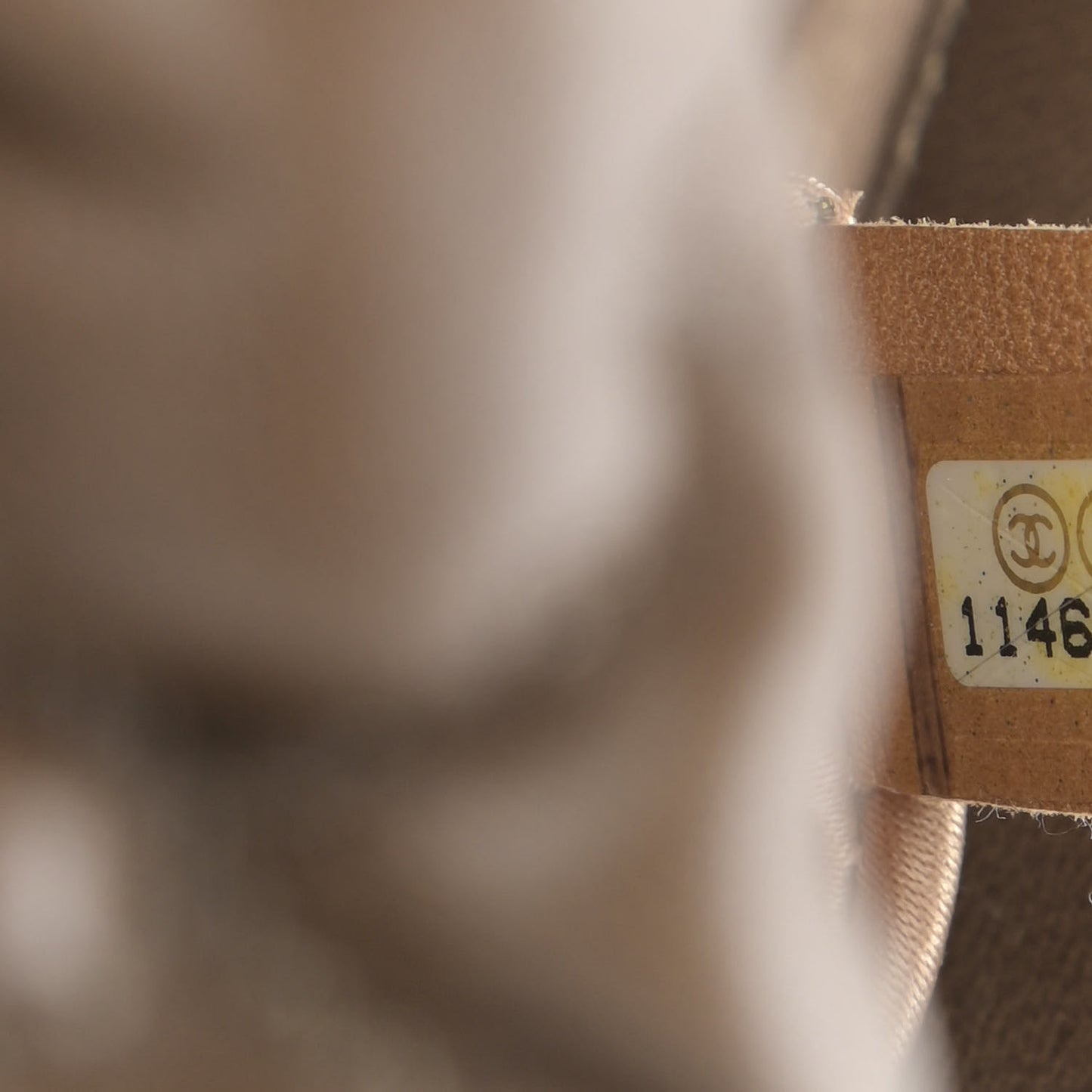 Lambskin Bubble Quilt Flap Brown