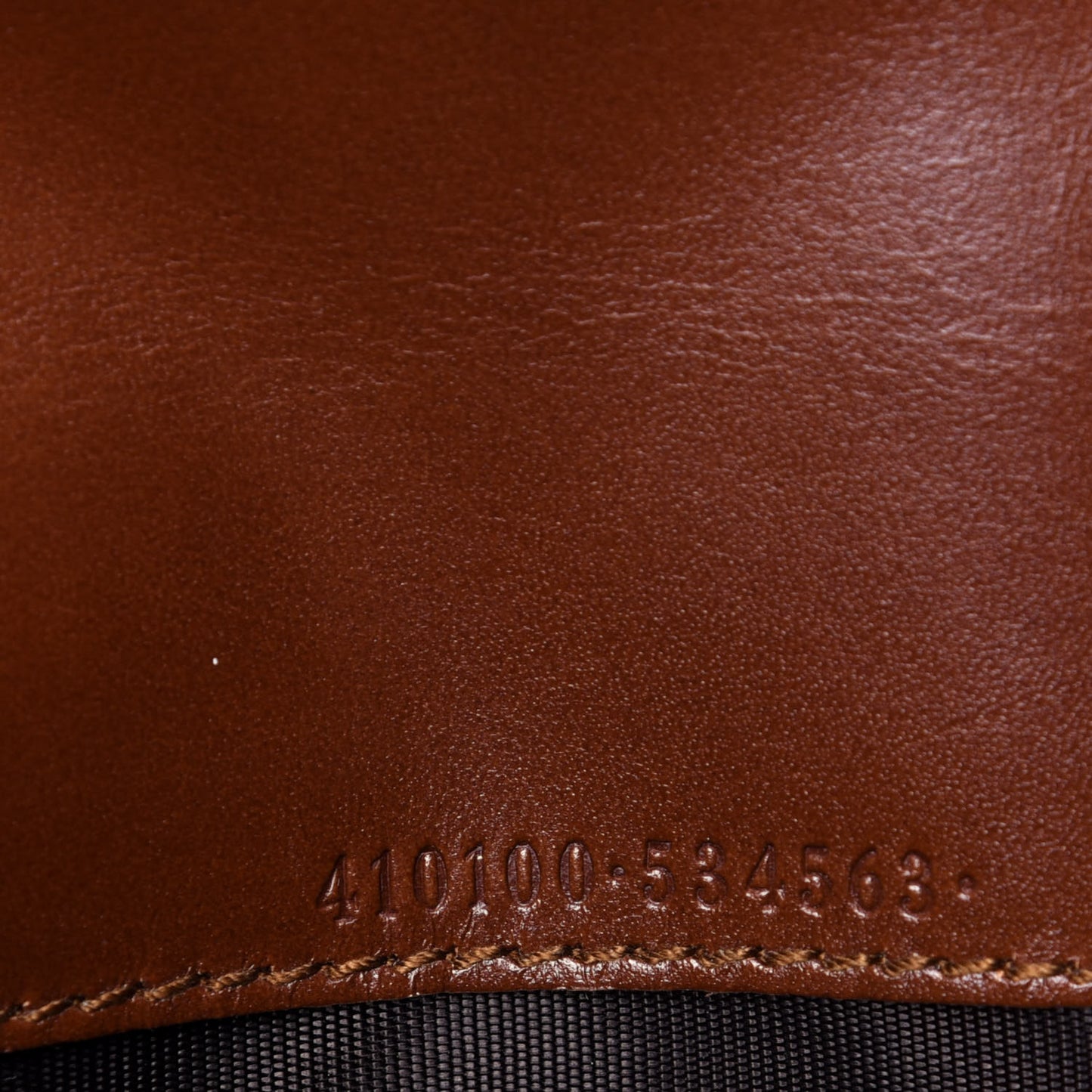Calfskin GG Supreme Monogram Continental Wallet Brown