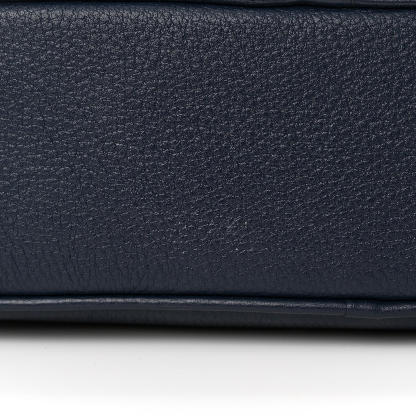Vitello Daino Mini Camera Crossbody Bag Baltico