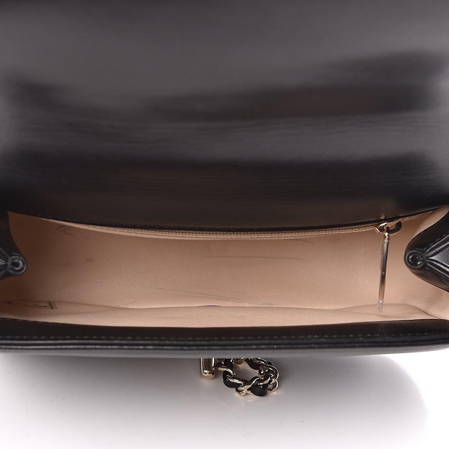 Lambskin Mini Carry Chic Flap Black