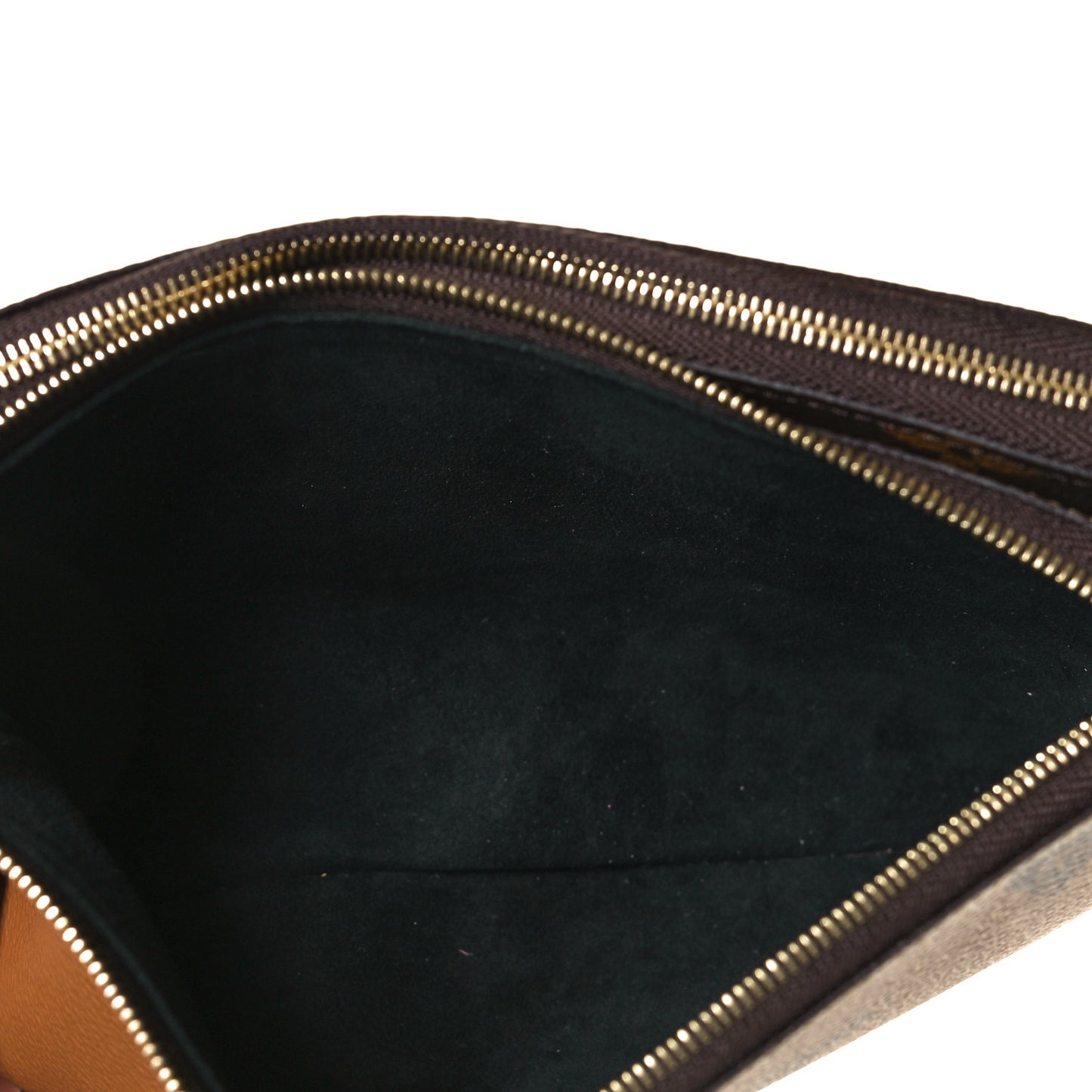 Reverse Monogram Giant Double Zip Pochette