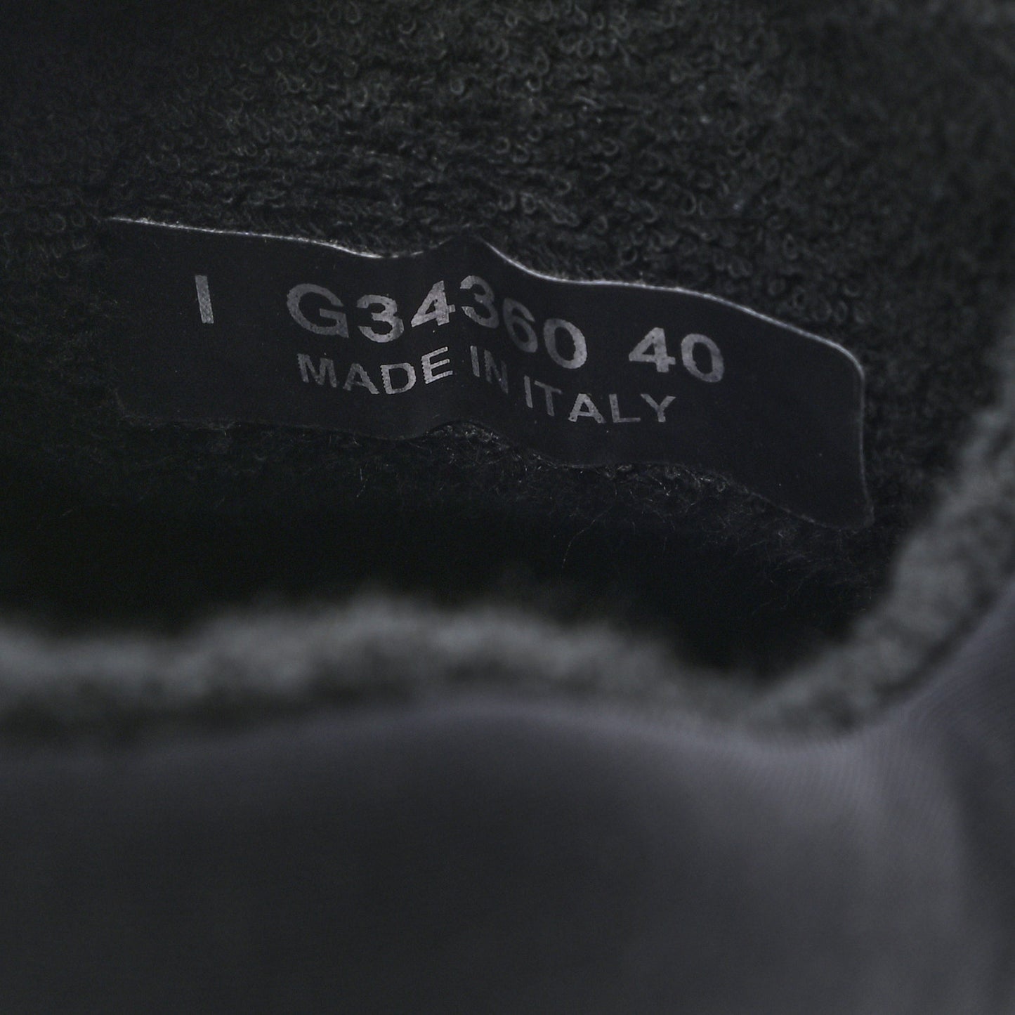 Nylon Calfskin Suede CC Sneakers 40 Black