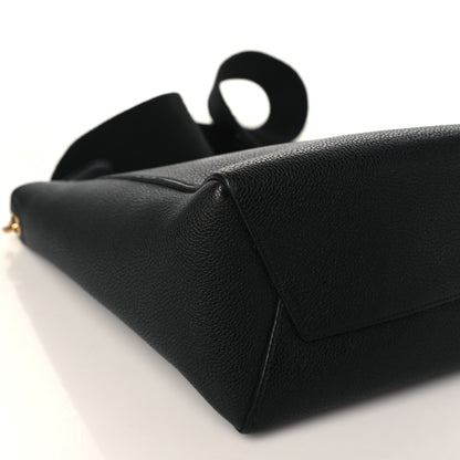 Celine Soft Grained Calfskin Small Sangle Bucket Bag Black 7 of 8
